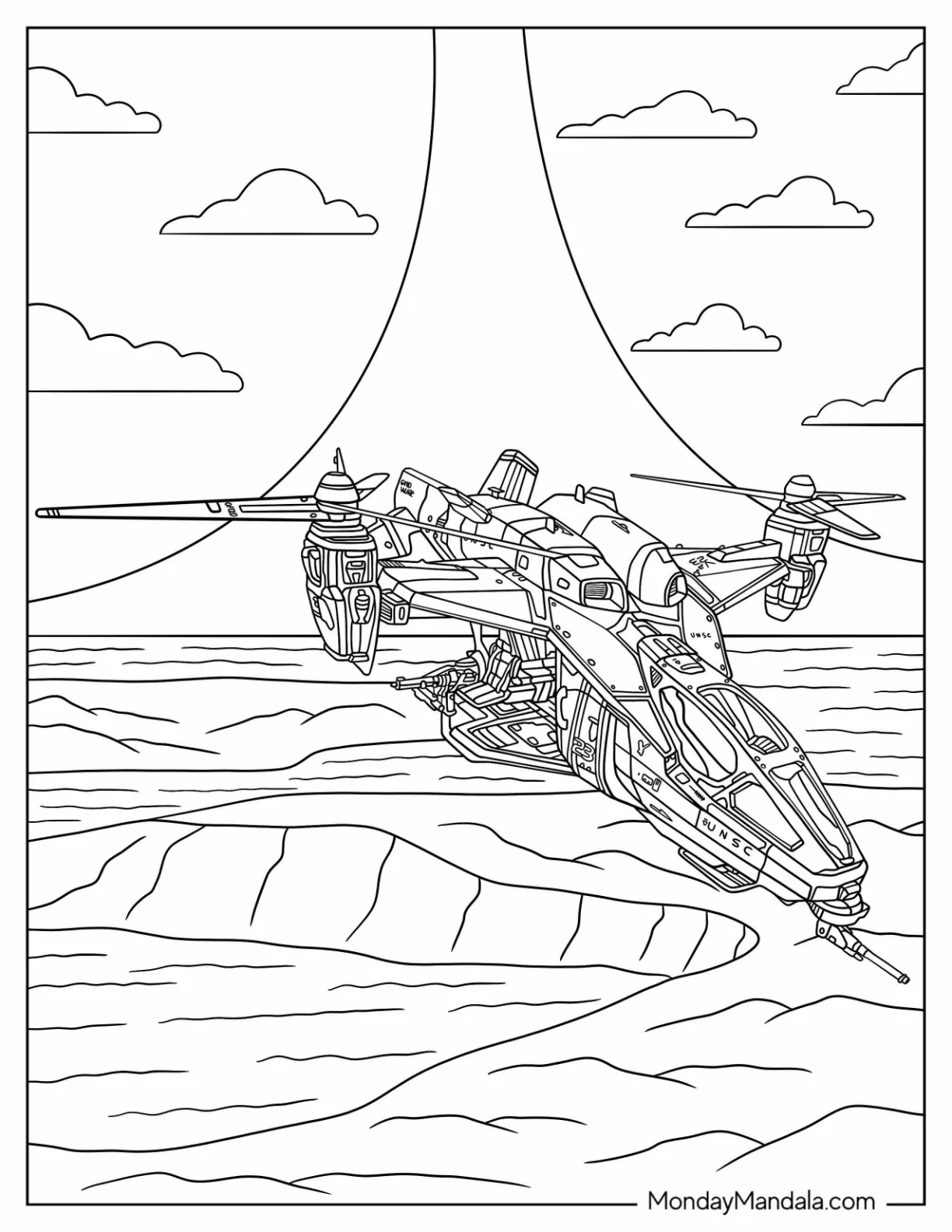 Halo Coloring Pages Printable Halo Coloring Pages Printable