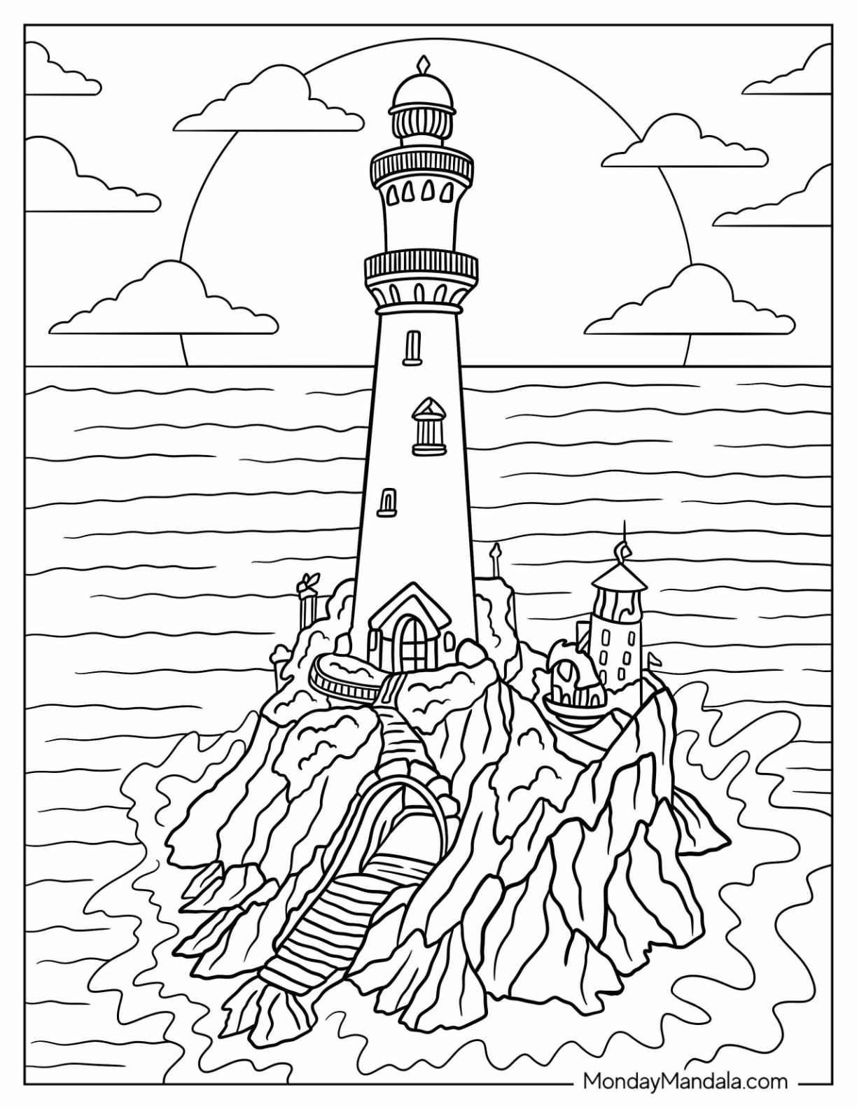 20 Lighthouse Coloring Pages Free PDF Printables 20 Lighthouse Coloring Pages Free PDF Printables