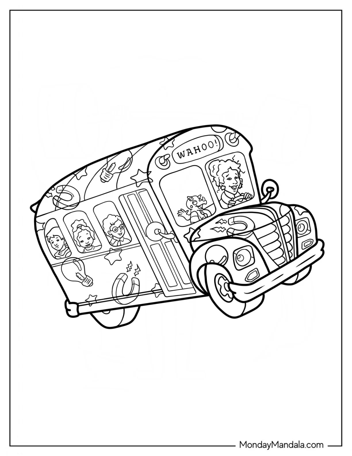20 Magic School Bus Coloring Pages Free PDF Printables 20 Magic School Bus Coloring Pages Free PDF Printables