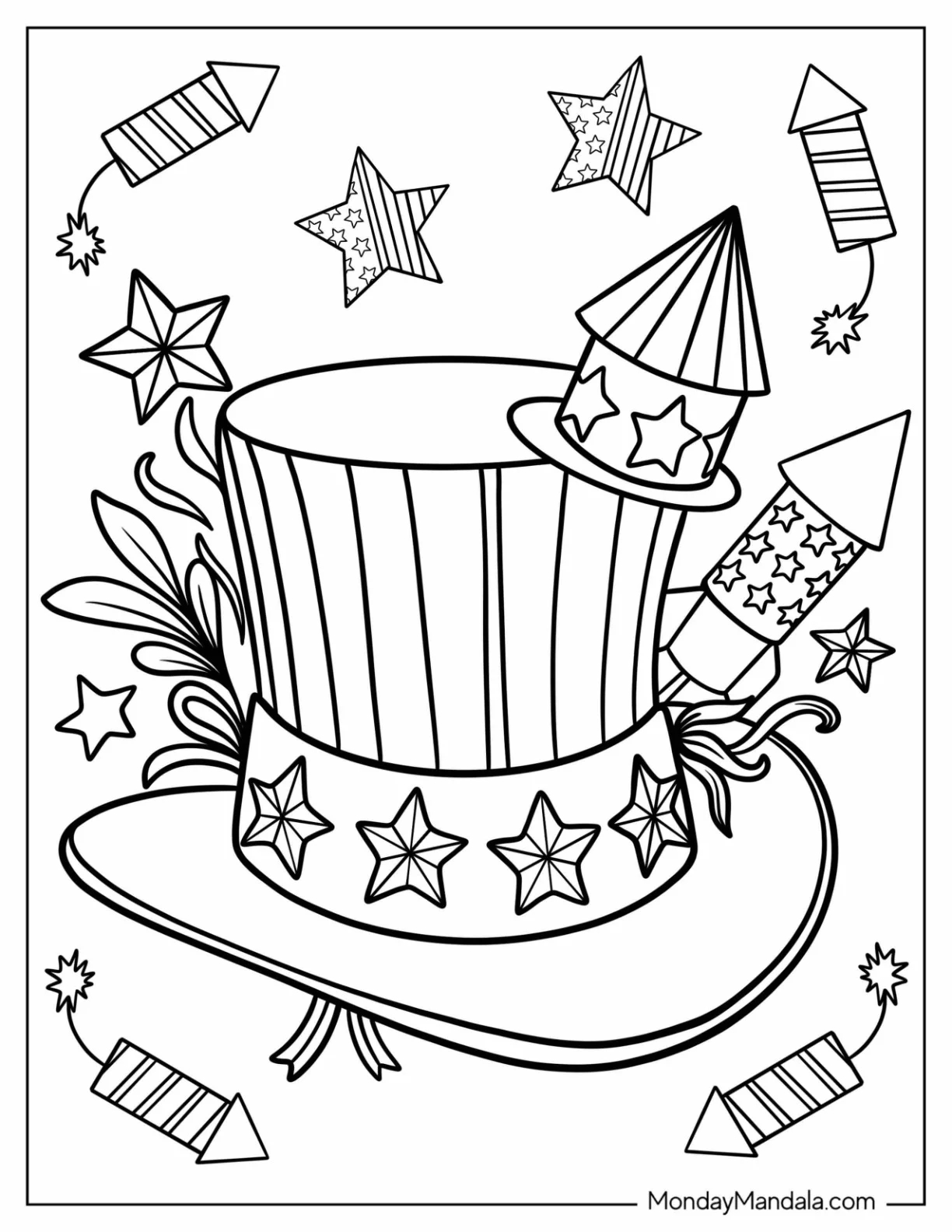 Labor Day Printable Coloring Pages
