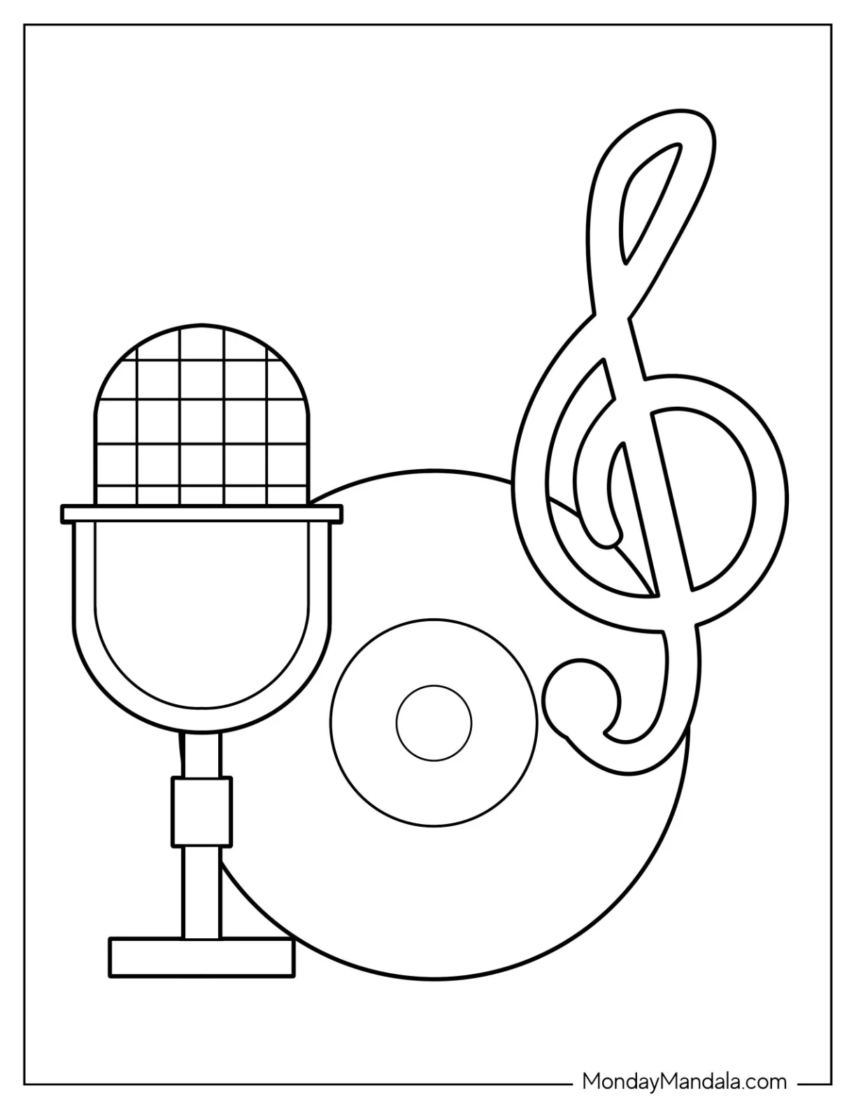 20 Music Coloring Pages Free PDF Printables 