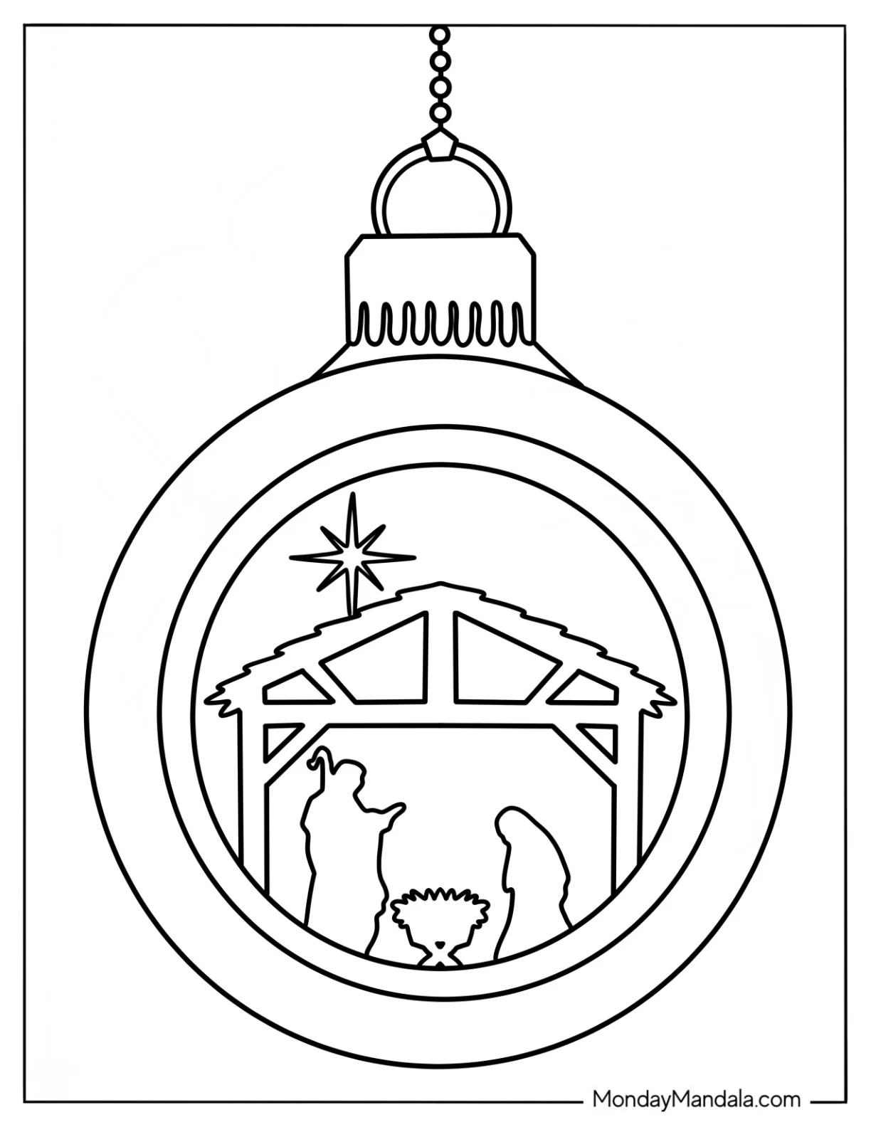 20 Nativity Coloring Pages Free PDF Printables 20 Nativity Coloring Pages Free PDF Printables