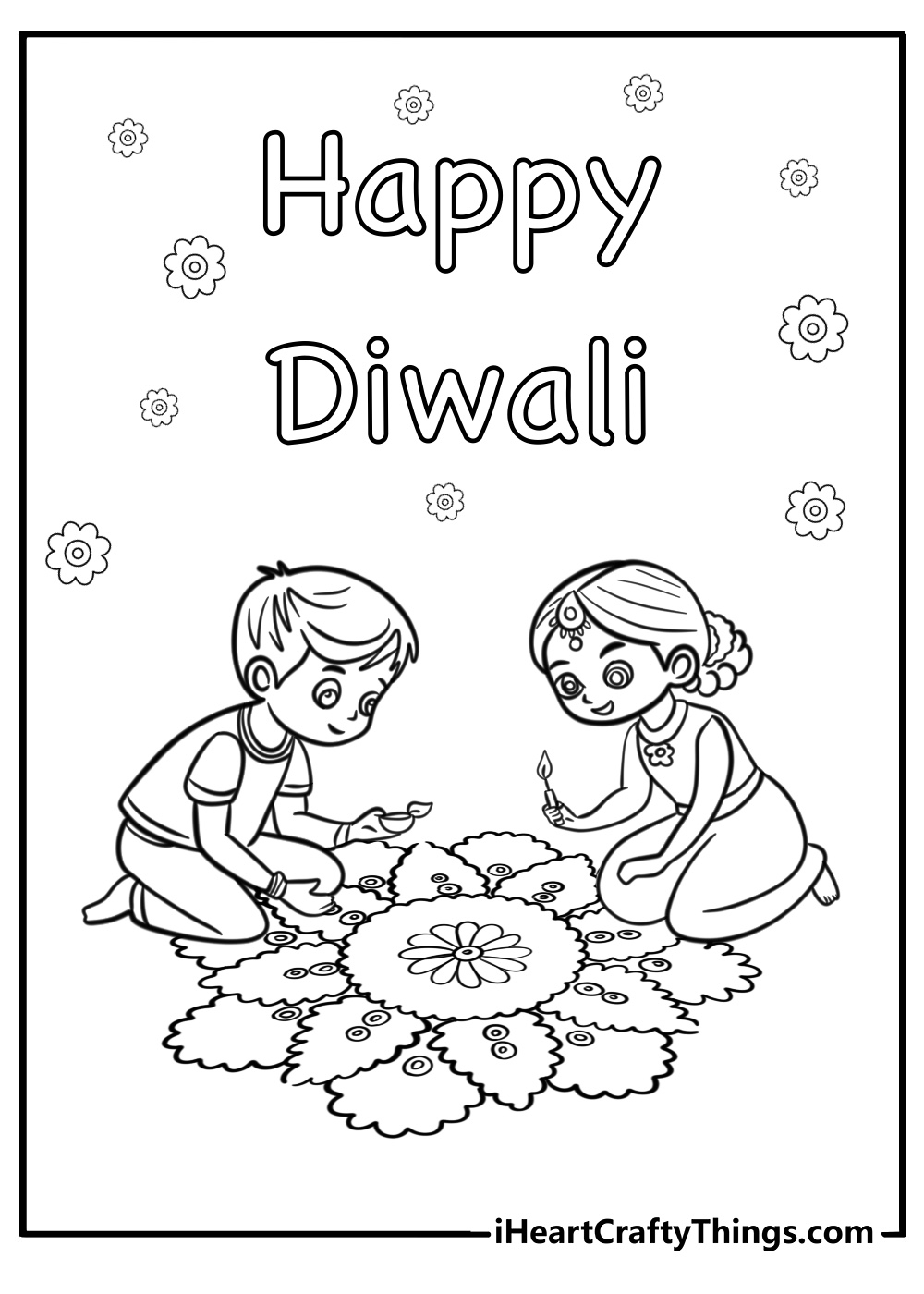 20 New Diwali Coloring Pages 100 Free To Print 20 New Diwali Coloring Pages 100 Free To Print