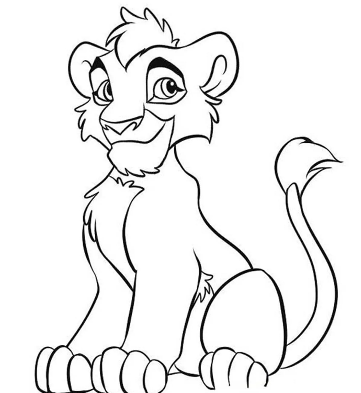 20 Pages Of Lion King Coloring Pages Etsy 20 Pages Of Lion King Coloring Pages Etsy