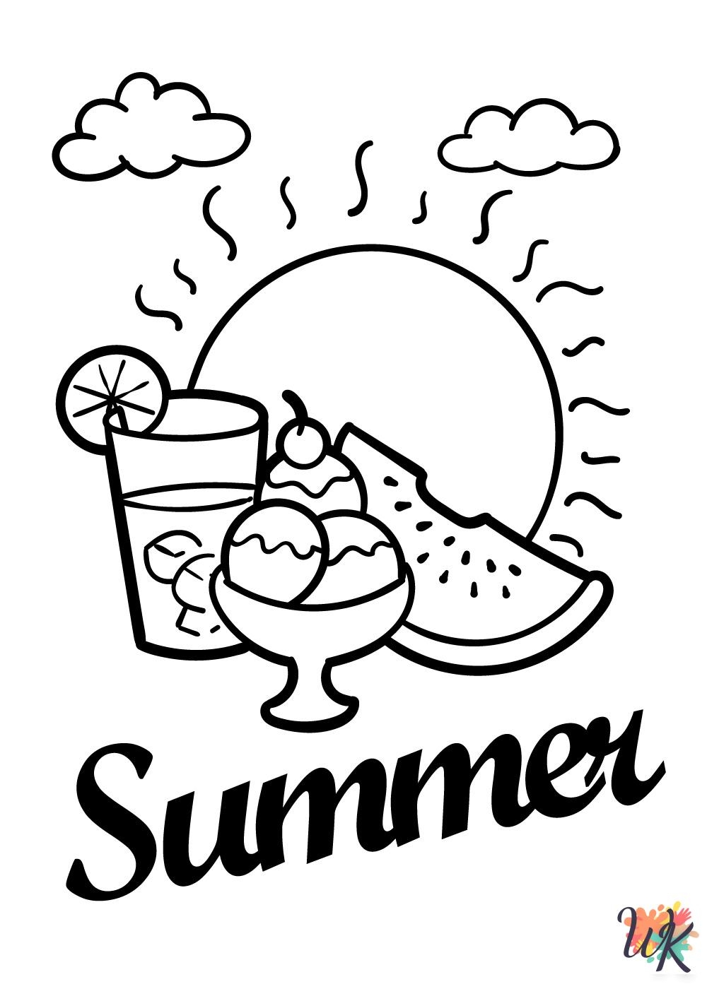 20 Summer Coloring Pages For Kids ColoringPagesWK 20 Summer Coloring Pages For Kids ColoringPagesWK