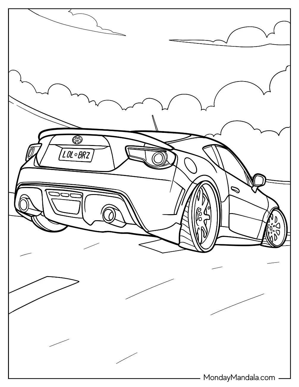 20 Toyota Coloring Pages Free PDF Printables 20 Toyota Coloring Pages Free PDF Printables