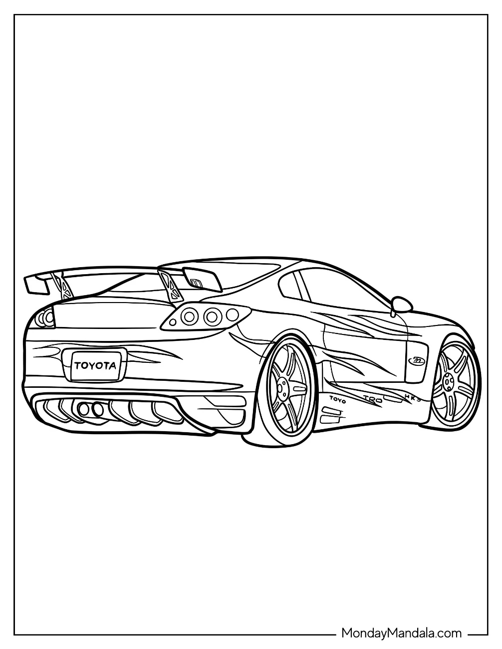 20 Toyota Coloring Pages Free PDF Printables 20 Toyota Coloring Pages Free PDF Printables