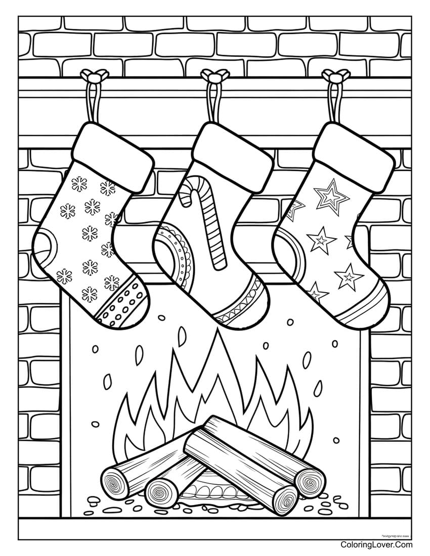 21 Christmas Stocking Coloring Pages Free Printables For All Ages 21 Christmas Stocking Coloring Pages Free Printables For All Ages