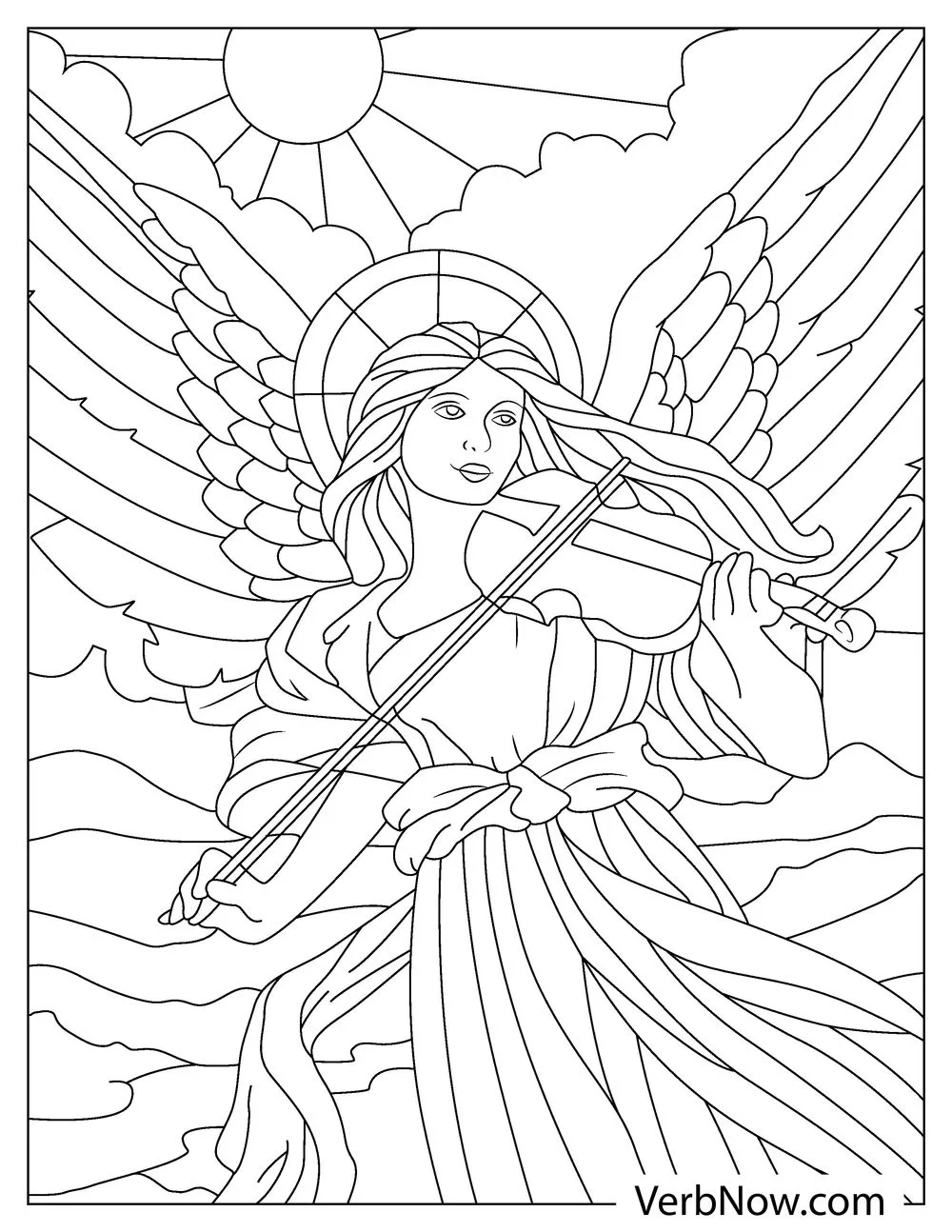 21 Free Angel Coloring Pages For Download Printable PDF 21 Free Angel Coloring Pages For Download Printable PDF