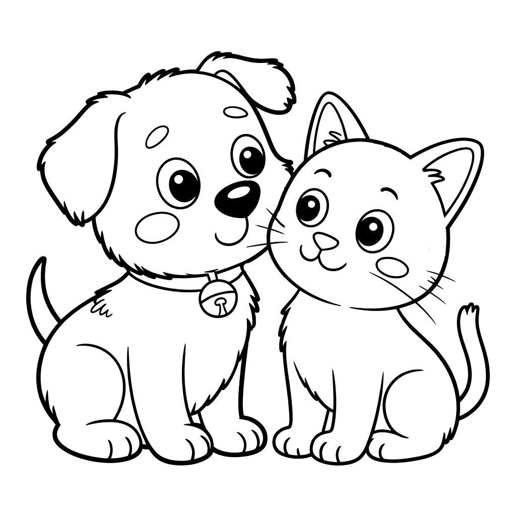 Cute Animal Printable Coloring Pages