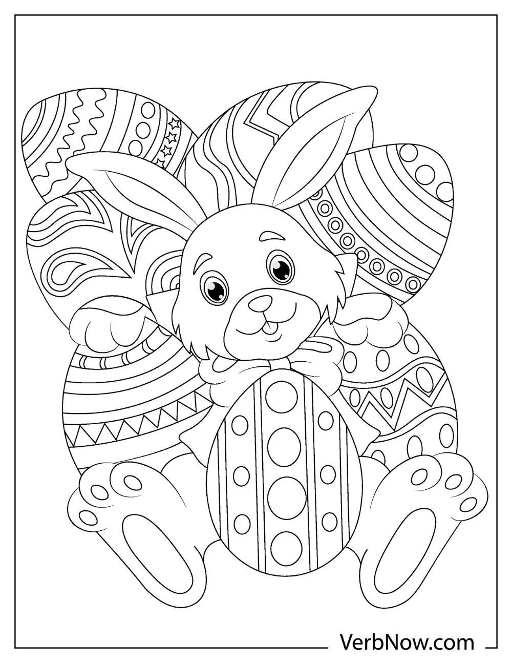 22 Free Easter Egg Coloring Pages Printable PDF 22 Free Easter Egg Coloring Pages Printable PDF