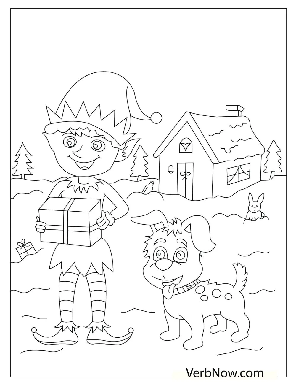 22 Free Elf Coloring Pages For Download Printable PDF 22 Free Elf Coloring Pages For Download Printable PDF