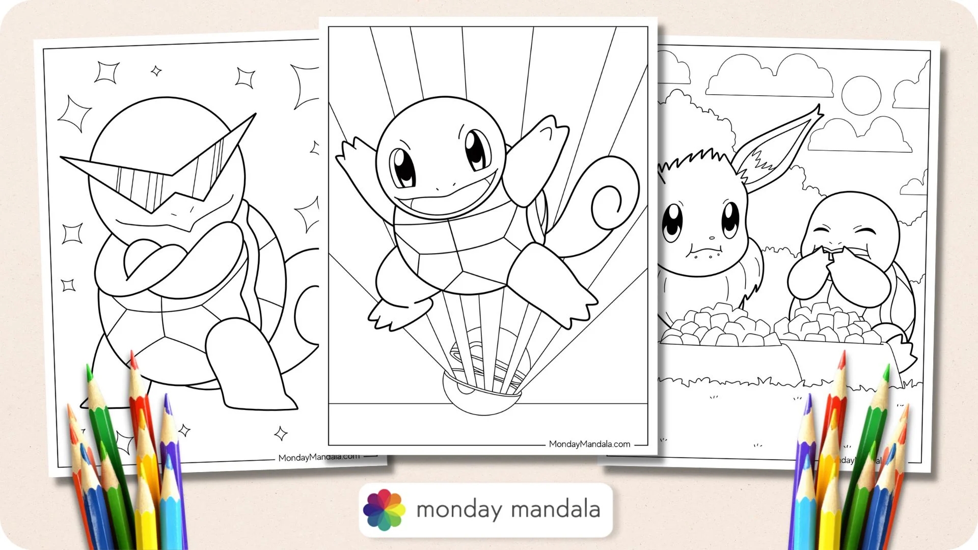 22 Squirtle Coloring Pages Free PDF Printables 22 Squirtle Coloring Pages Free PDF Printables