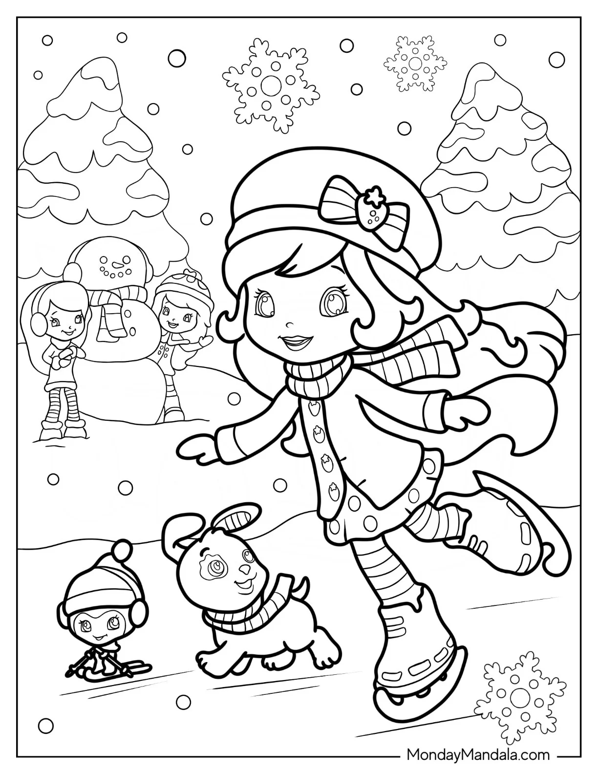 22 Strawberry Shortcake Coloring Pages Free PDF Printables 22 Strawberry Shortcake Coloring Pages Free PDF Printables