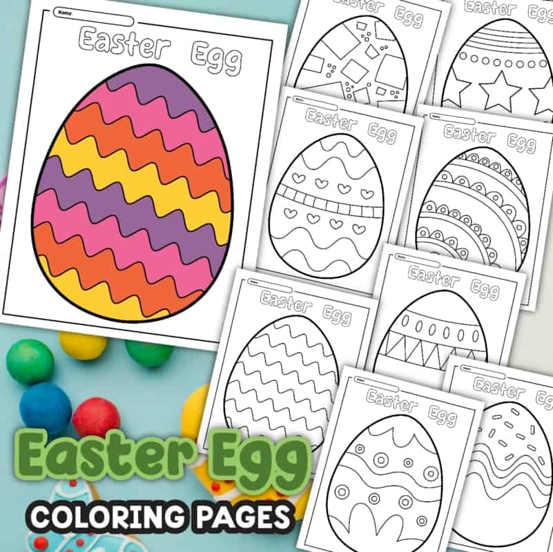 23 Free Easter Egg Coloring Pages 23 Free Easter Egg Coloring Pages