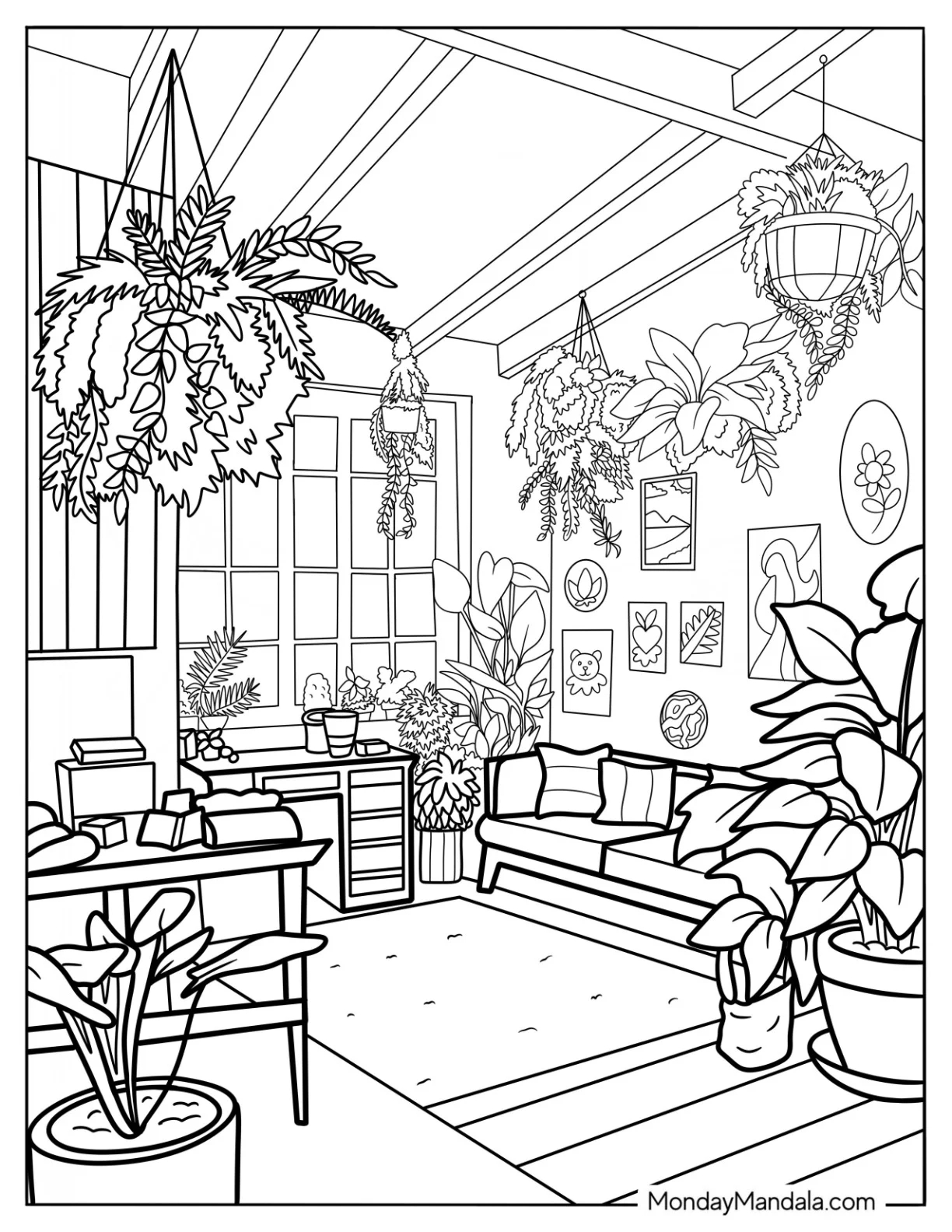 Cozy Friends Coloring Pages Free