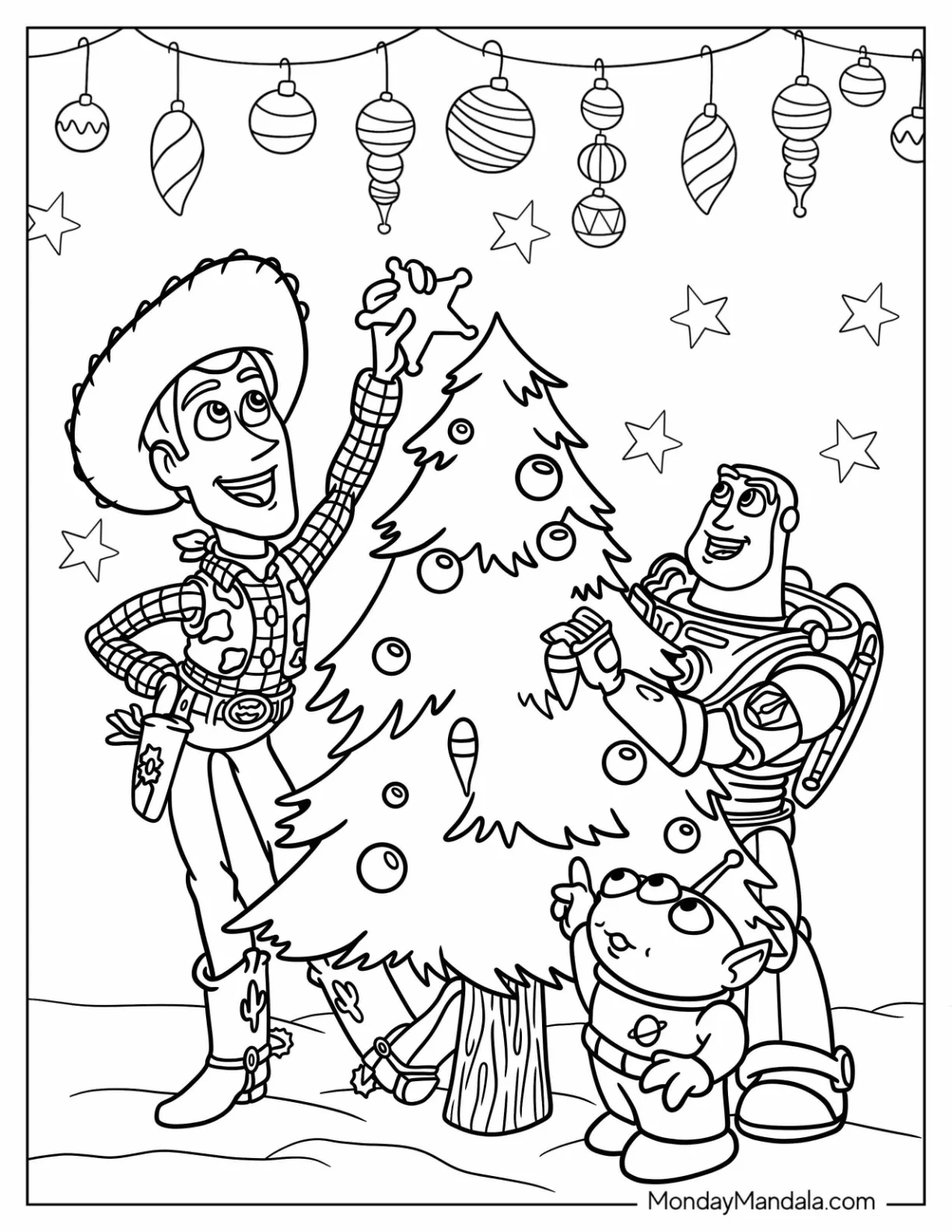 24 Disney Christmas Coloring Pages Free PDF Printables 24 Disney Christmas Coloring Pages Free PDF Printables