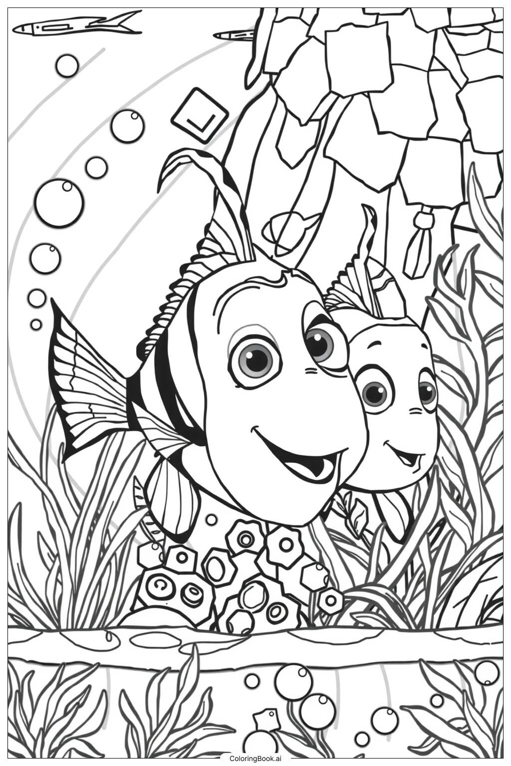 Free Printable Finding Nemo Coloring Pages