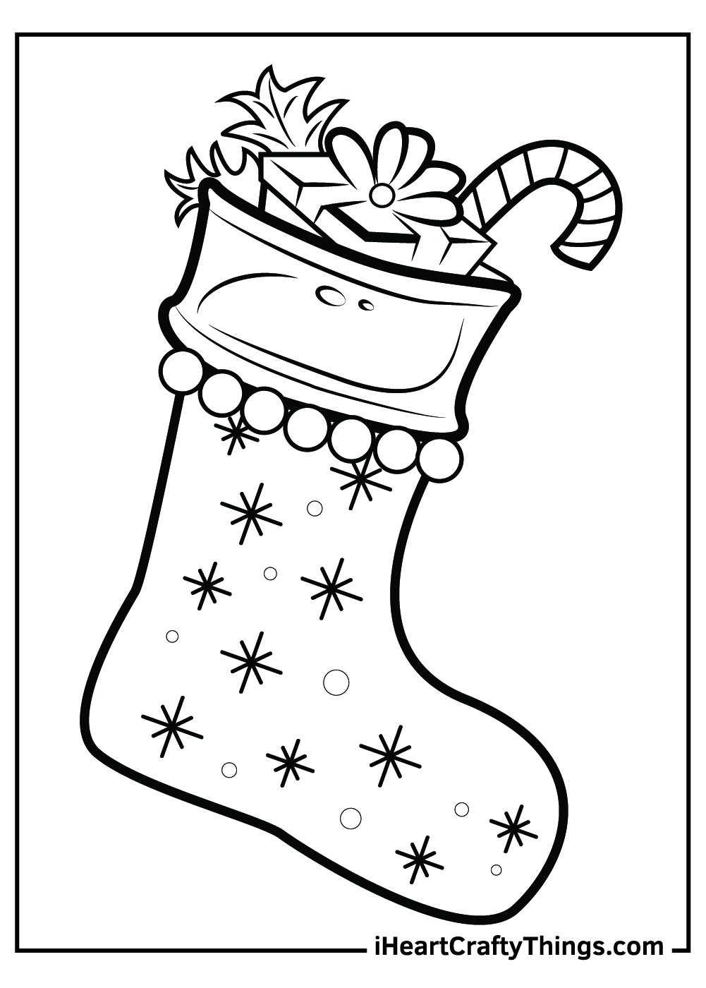 25 Christmas Stocking Coloring Pages 100 Free Printables 25 Christmas Stocking Coloring Pages 100 Free Printables