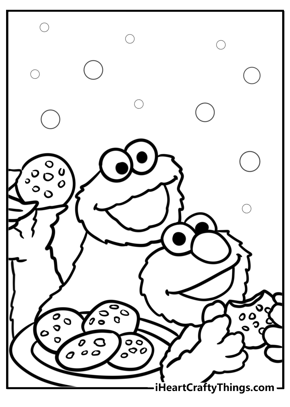 25 Cookie Monster Coloring Pages Free Printable PDF 