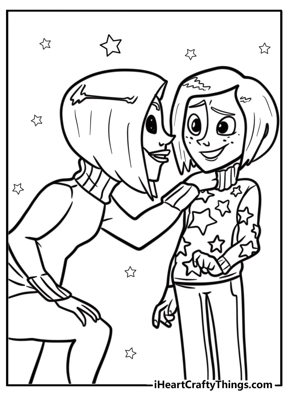 Coraline Coloring Pages Printable