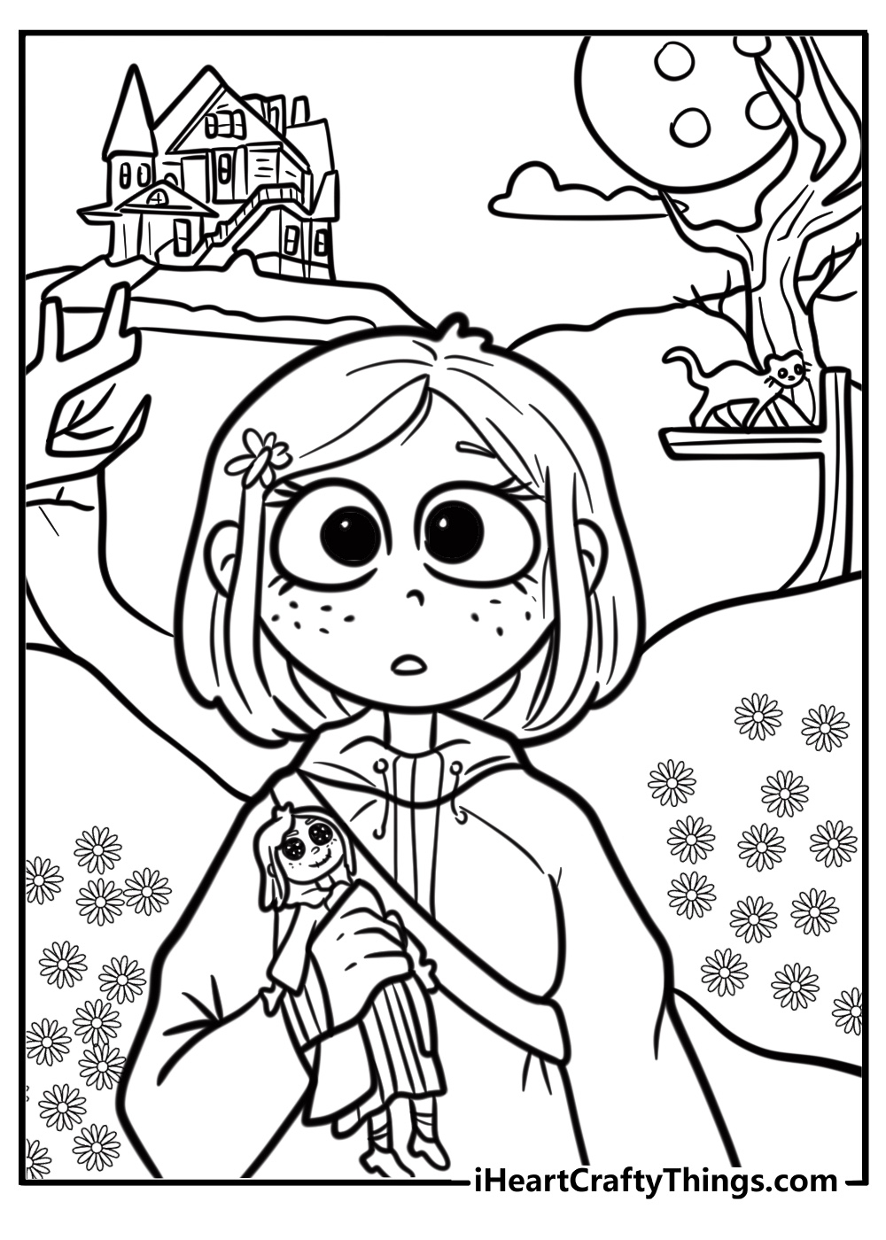 25 Coraline Coloring Pages 100 Free To Print 