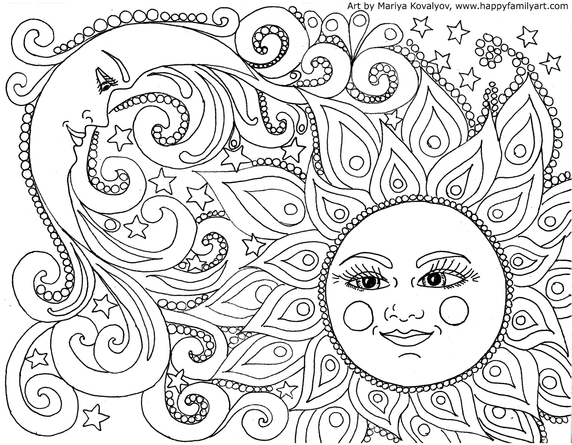 25 Free Printable Coloring Pages For Adults Parade Worksheets Library