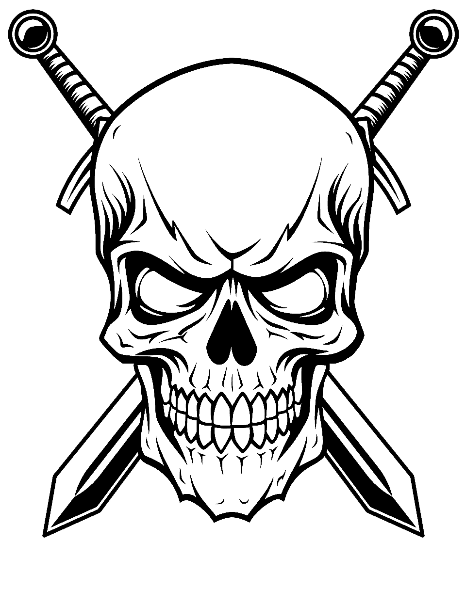 25 Skull Coloring Pages Fun Cute Sheets 25 Skull Coloring Pages Fun Cute Sheets