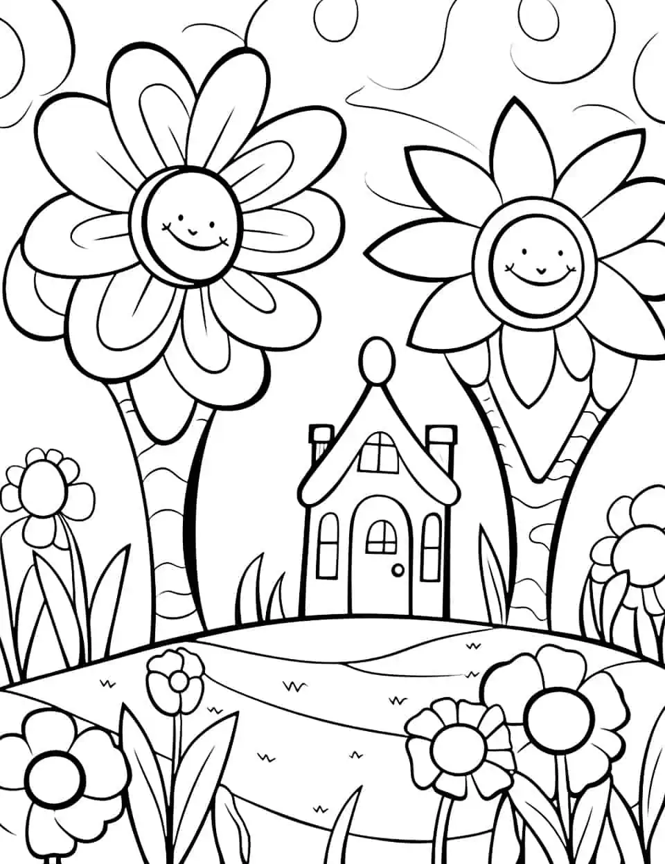 25 Spring Coloring Pages Printable Sheets 25 Spring Coloring Pages Printable Sheets
