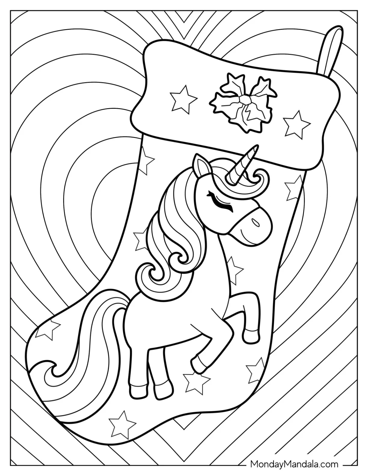 26 Christmas Stocking Coloring Pages Free Printables 26 Christmas Stocking Coloring Pages Free Printables