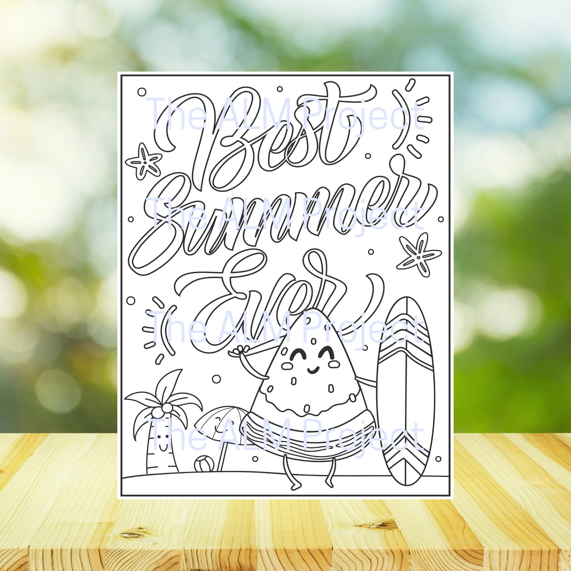 Coloring Pages Summer Printable