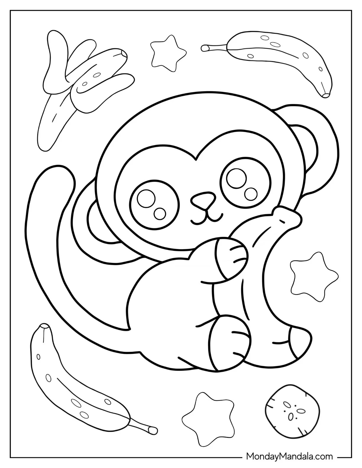26 Monkey Coloring Pages Free PDF Printables 26 Monkey Coloring Pages Free PDF Printables