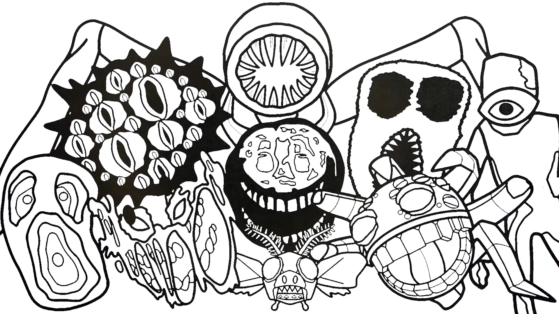 Roblox Doors Coloring Pages Printable