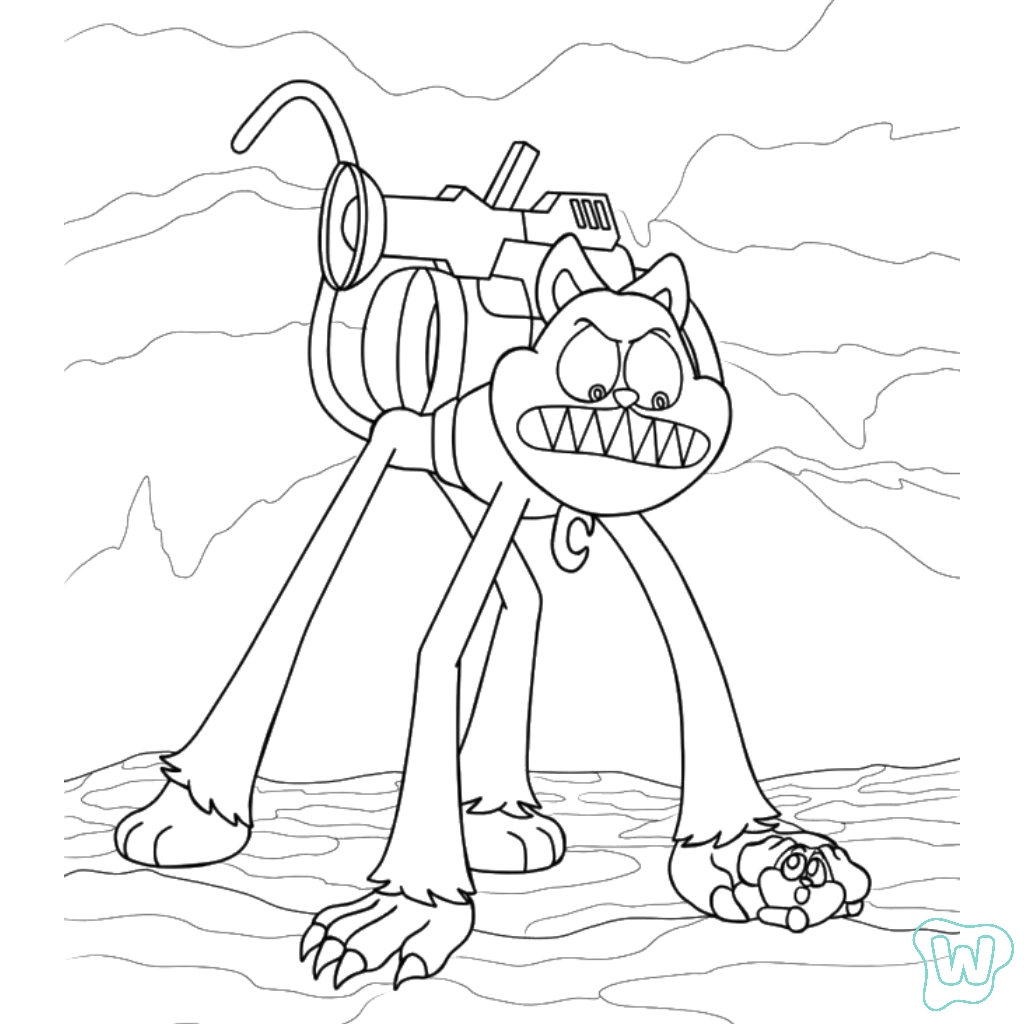 28 Catnap Coloring Pages Free Pages To Print
