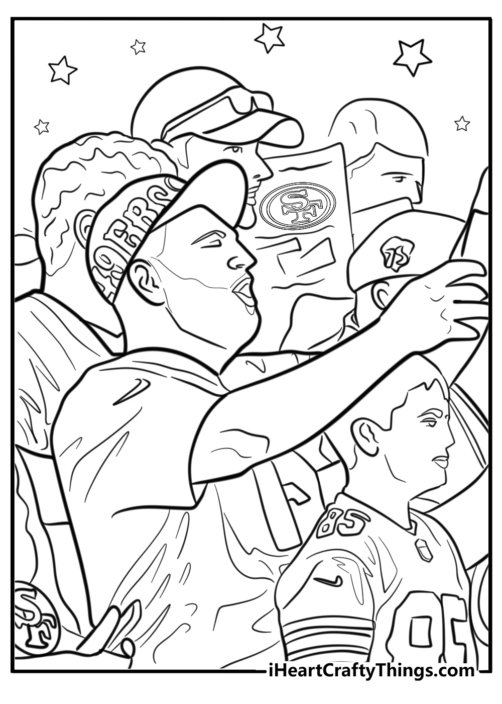 29 San Francisco 49ers Coloring Pages Free Printable PDFs 29 San Francisco 49ers Coloring Pages Free Printable PDFs