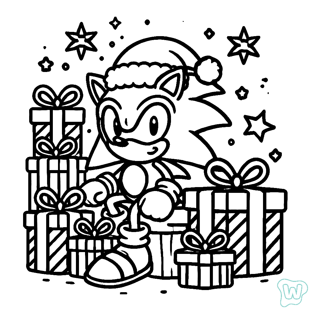29 Sonic Christmas Coloring Pages Print PDF Free 29 Sonic Christmas Coloring Pages Print PDF Free