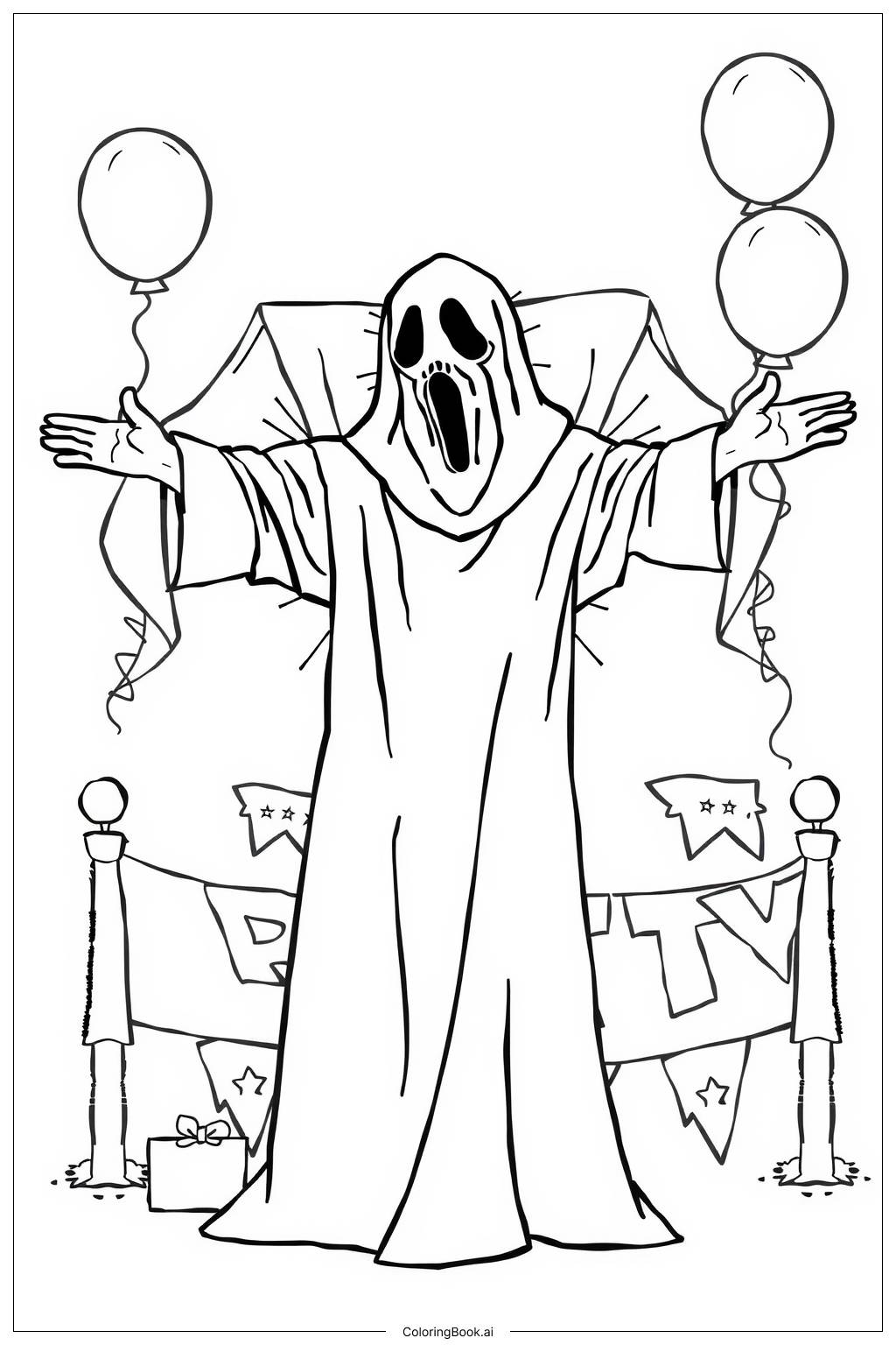 30 Ghost Coloring Pages Free PDF U0026 PNG Printables 30 Ghost Coloring Pages Free PDF U0026 PNG Printables
