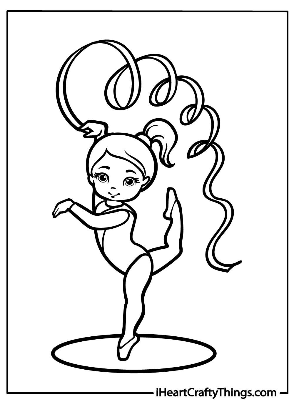 Free Printable Coloring Pages Gymnastics Free Printable Coloring Pages Gymnastics