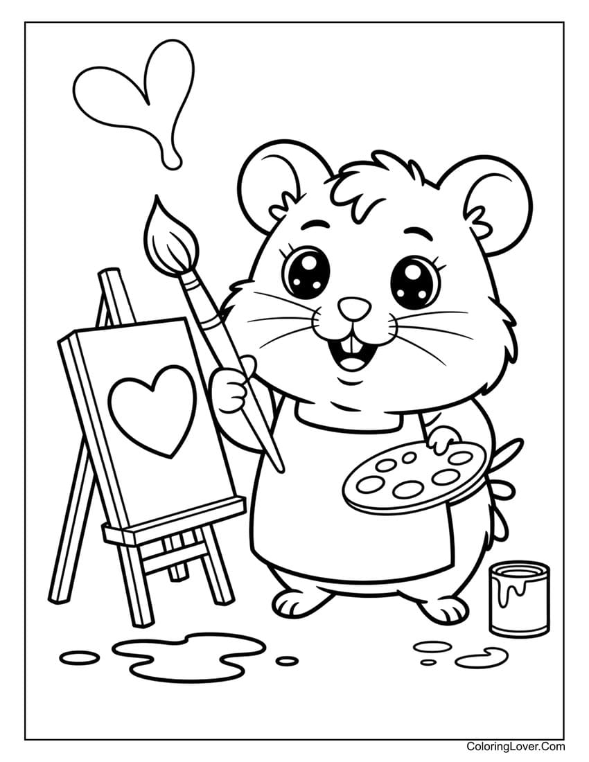 30 Hamster Coloring Pages Free Printables For All Ages 30 Hamster Coloring Pages Free Printables For All Ages