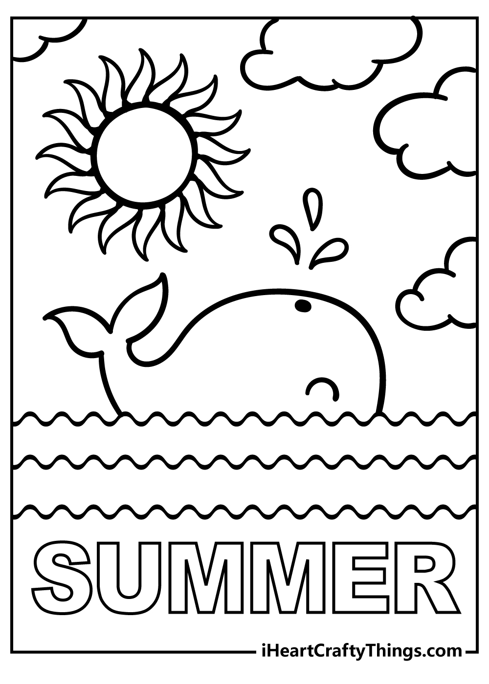 30 Summer Coloring Pages Free To Print Detailed PDF Sheets 30 Summer Coloring Pages Free To Print Detailed PDF Sheets