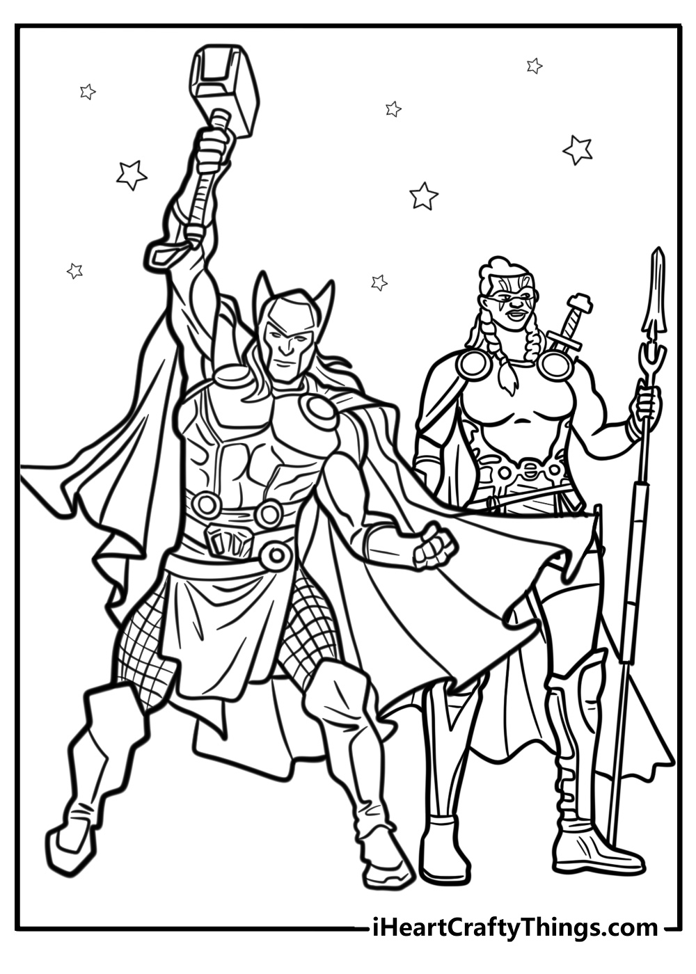 30 Thor Coloring Pages Free Printable PDF 