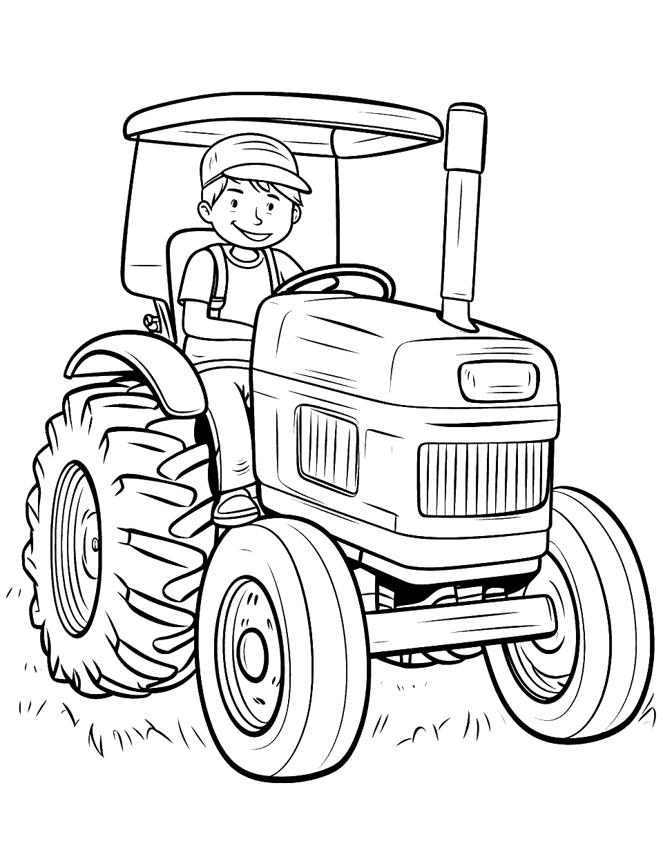 30 Tractor Coloring Pages Free Printables 30 Tractor Coloring Pages Free Printables