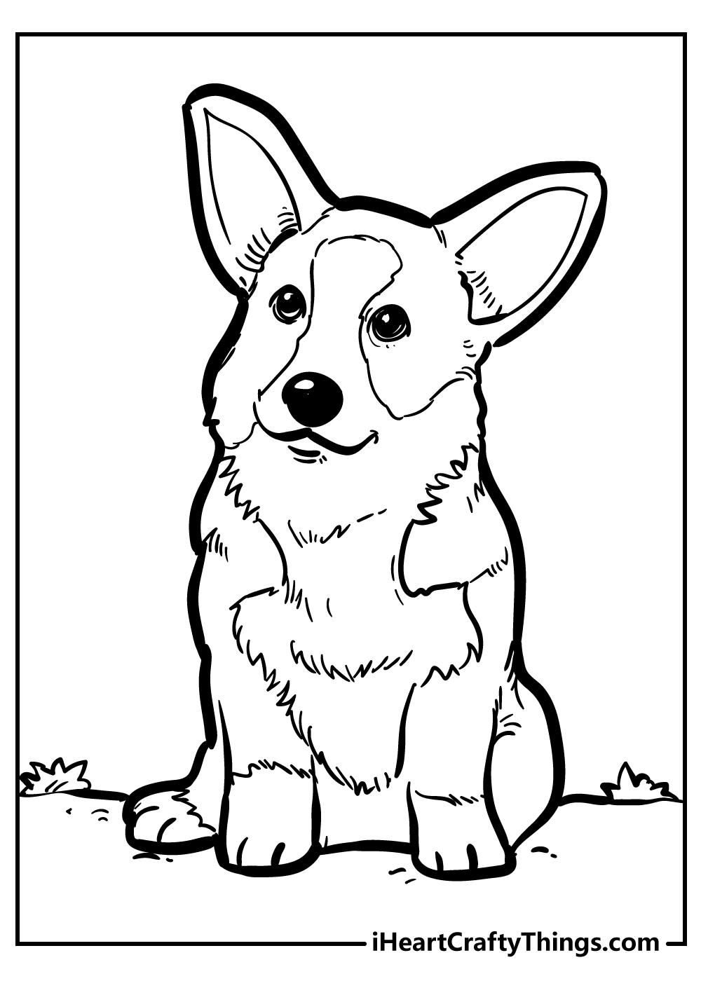 Coloring Pages Printable Dogs