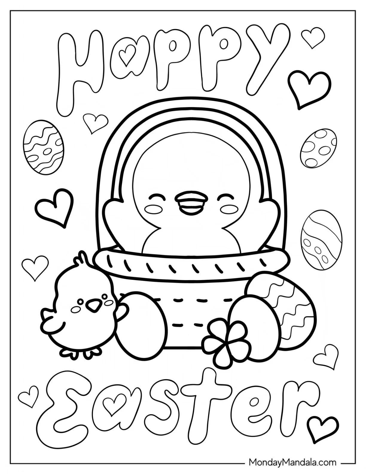 300 Easter Coloring Pages Free PDF Printables 300 Easter Coloring Pages Free PDF Printables