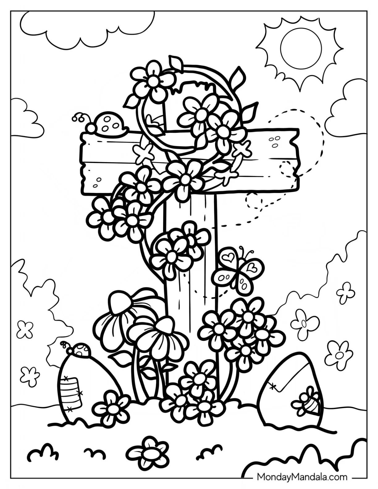 Happy Easter Coloring Pages Printable Happy Easter Coloring Pages Printable