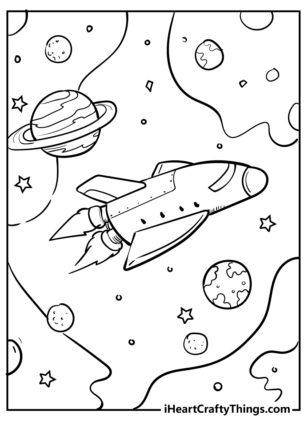 32 Outer Space Coloring Pages 100 Free Printables 32 Outer Space Coloring Pages 100 Free Printables