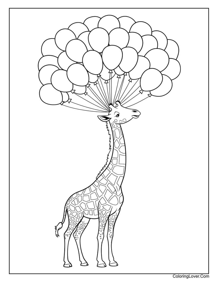 Giraffe Free Coloring Pages Giraffe Free Coloring Pages