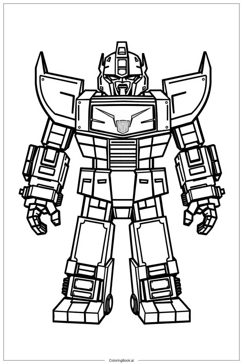 34 Transformers Coloring Pages Free PDF PNG Printables 