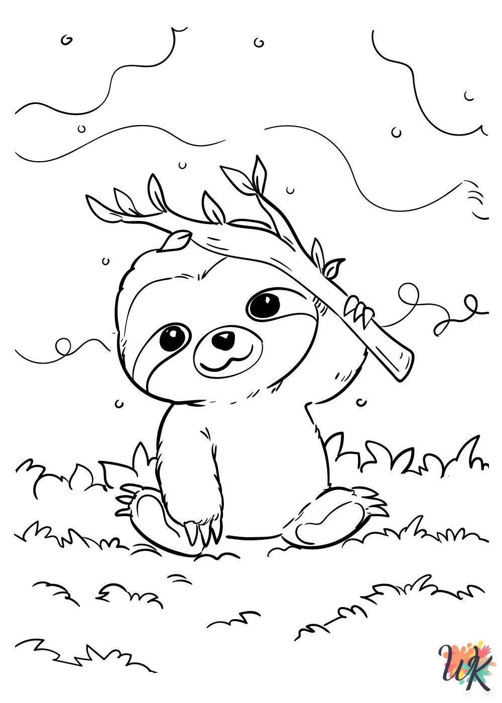 35 Cute Animals Coloring Pages For Kids ColoringpagesWK 35 Cute Animals Coloring Pages For Kids ColoringpagesWK