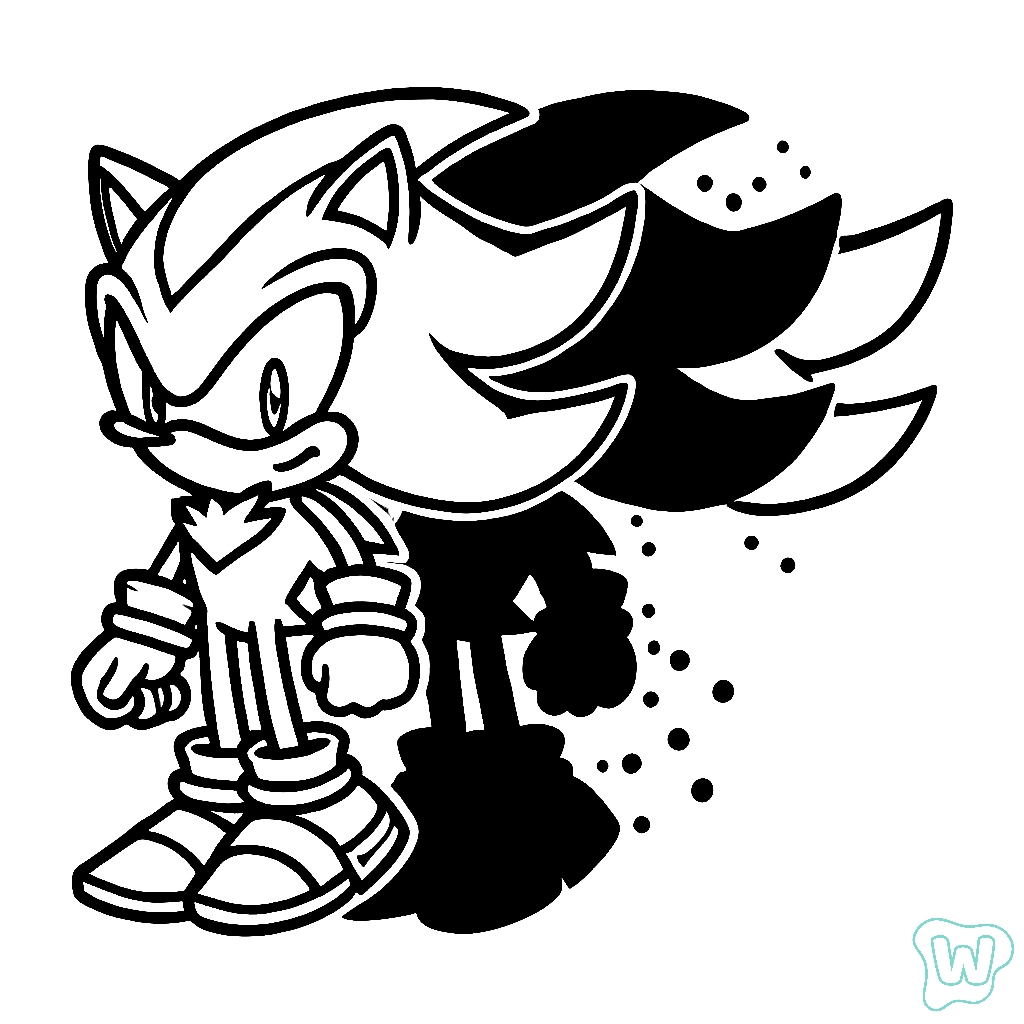35 Shadow Coloring Pages Free PDF Pages To Print